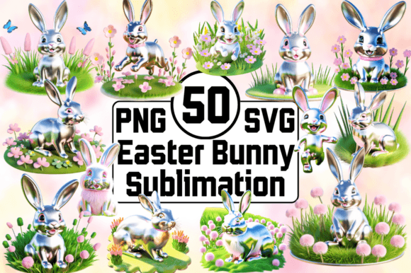 50 Easter Bundle Sublimation 3D Rabbit: Integrating High-Quality Assets into Your Creative Workflow