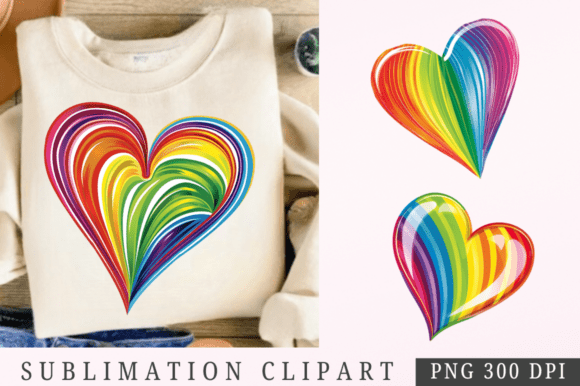 Colorful Heart PNG Design: Elevating Your Creative Projects with Precision