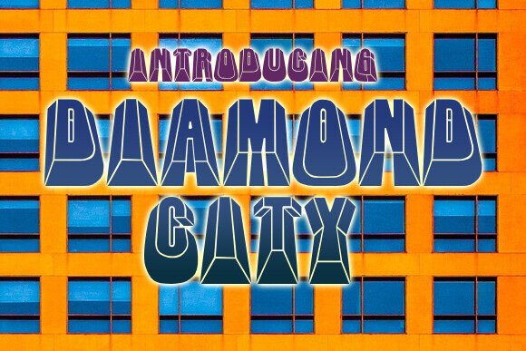 Diamond City: Bold 3D Typography