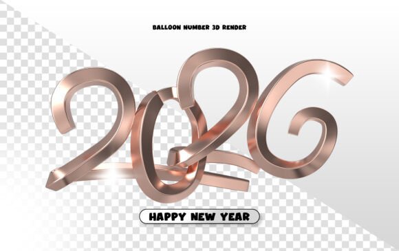 Elevate Designs with Happy New Year 2026 Copper