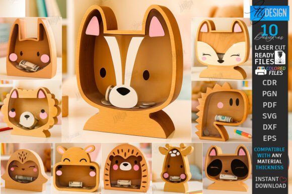 Evaluating the Personalized Piggy Bank Laser Cut Bundle for Makers