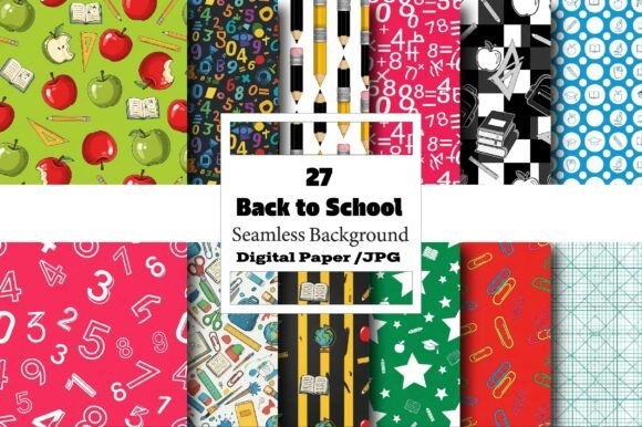 Evaluating the Versatility of Seamless Back to School Patterns for Creative Projects