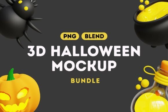 Halloween 3D Icons Collection Guide