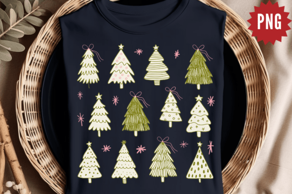 Integrating Vintage Christmas Tree PNG Clipart into Your Creative Workflow