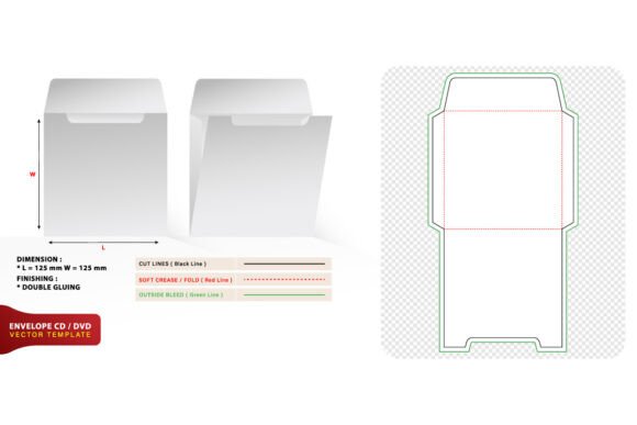 Mastering Envelope Packaging Die Cut Templates: A Guide to Professional 3D Mock-ups and Vector Design