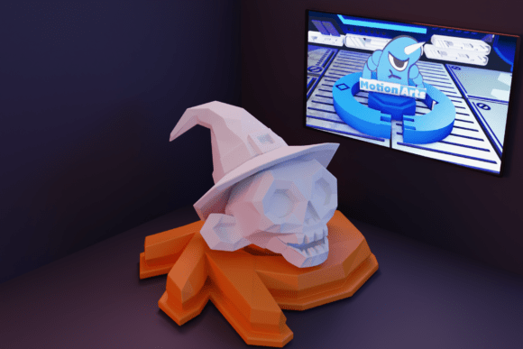 Strategic Branding with Blender Mascot Suzanne – Halloween Theme