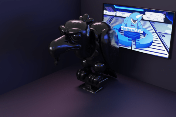 Strategic Character Design: Leveraging the 3D Cartoon Vulture for Brand and Creative Impact